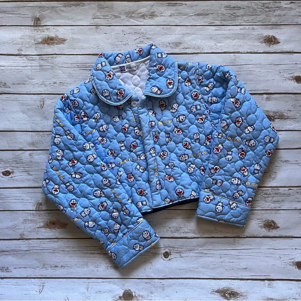 💜LIS AN FEN yorocat quilted cropped jacket